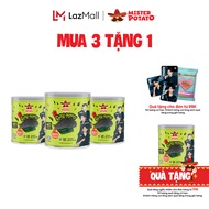 COMBO 3 KHOAI TÂY MISTER POTATO GHOST PEPPER VỊ RONG BIỂN 40G