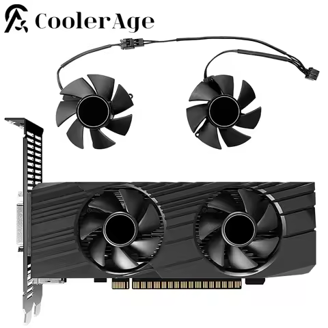 4​6MM FS1250-S2053A GTX1650 GTX1630 Video Card Fan For Gigabyte GTX 1650 1630 4GB Graphics Card Repl