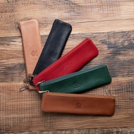 真皮小筆袋 S尺寸 柔軟植鞣革 鉛筆盒 真皮 植物鞣製
