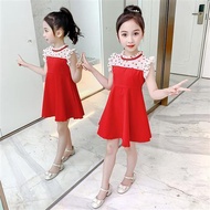 [Baby.choice] Kids Dress Korea Style Princess Dress Summer Children Chiffon Sleeveless Little Girls 