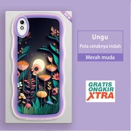 Mater.case Redmi 6 6A 7 8 8A K40S 9A 9C 10A 9T 10C 10 5G sofe Casing hp Flower Moon Pattern 3D jelly