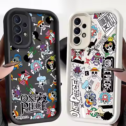 Cartoon One Piece Soft Shell Phone Case for Samsung Galaxy A72 A71 A53 A35 A73 A51 A52 A25 A06 A15 A