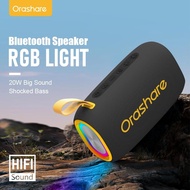 Orashare BS08Plus Pembesar Suara Bluetooth 20W/40W Super Bunyi Pembesar Suara Besar Tanpa Wayar Pemb
