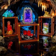 LED Light Kit Compatible with Lego Mineral Collection, Lighting Kit for Lego 21362 Building Blocks M