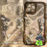 Colorful Kitty Star Head Phone Case Suitable for Vivo V25/V25e V27/V27 Pro V27e V29 5G V29E 5G T1 5G