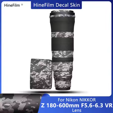 Nikkor Z 180-600 Lens Decal Skin for Nikon Z 180-600mm f / 5.6-6.3 VR Lens Anti Scratch Wrap Cover 1