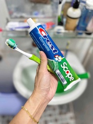 Kem đánh răng Crest Complete Extra Whitening Scope 232G - PHIÊN BẢN CẢI TIẾN TRẮNG GẤP 35% hàng Mỹ