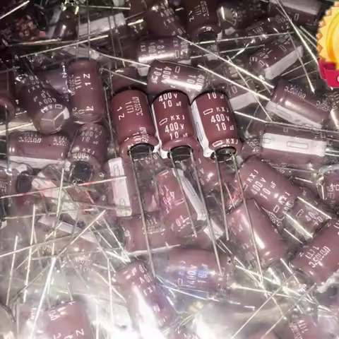 10PCS 10UF 400V NCC Black Diamond Capacitor 400V 10UF High Frequency Low Resistance