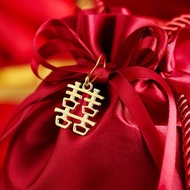 GANTUNGAN Joyful Shuangxi Safety Pin Wedding Hanger / Shuang Xi Gold Pin Hanger 1 Set Wedding / Wedd