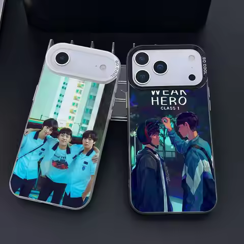 Weak Hero Class 1 Phone Case For iPhone 12 13 14 15 16 17Pro Max Plus Protect Plating Phone Cover