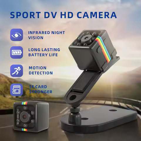 SQ11 Mini Camera HD 1080P Sensor Night Vision Mini Sport Camera Mini DV CAM Miniature Micro Camera S