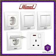 Himel GroundStop Kontak Switch 1 2 Pick IB Himel Curvo IP55 Curvo Model Single Switch Double Inbow S