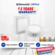 OPPLE LED Surface Downlight 6W 12W 4inch 6inch Round Square Surface Mounted Downlight Ceiling Downli
