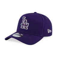 New Era หมวกรุ่น Los Angeles Dodgers Harris Tweed Purple 9FORTY Adjustable Fit Cap