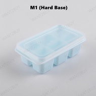 🇲🇾 Dulang Ais Icecube Box Ice Tray Ice Box Tray Mold Mould Square Maker Ice Cube Silicone Ice Cube Maker 冰箱冷冻自制冰格冰块制冰盒
