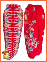 Rok Batik Betawi / Rok Span Tumpal Batik Betawi / Rok Batik Span