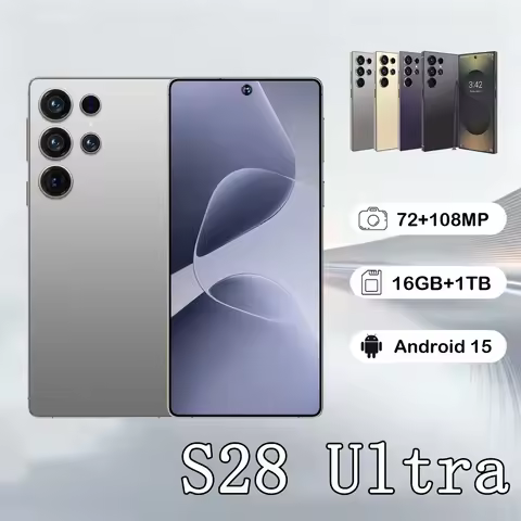 New 2026 Hot High Quality S28 Ultra Original Intelligent 4G 5G Dual Card Dual Standby System Global 