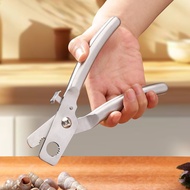 Field Screw Scissors All-Steel Integrated Stainless Steel Hollow Anti-Slip Stone Butt Effort-Saving 