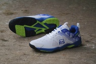 sepatu badminton RS jf LTD 3 putih biru super premium