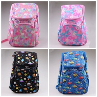 Smiggle Backpack LARGE Size with Top Cover, Beg Sekolah untuk kanak-kanak Jenama smiggle, Beg Smiggle Budak
