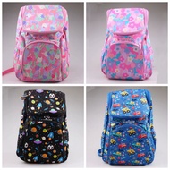 Smiggle Backpack LARGE Size with Top Cover, Beg Sekolah untuk kanak-kanak Jenama smiggle, Beg Smiggl