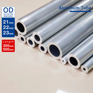 Aluminium Tube OD 21-23mm Length 300mm 500mm Round Aluminum Alloy Pipe 6063 Thickness 0.5-9mm Straig