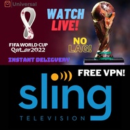 NEW Promotion SLING TV LIVE STREAM WOLRD CUP  QATAR 2022 Sport Love Premium