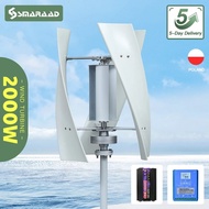 AWQJ 2kw 2000w Vertical Wind Turbine Generator 12V 24V Magnetic Dynamo Free Energy Strong Power Ac 2