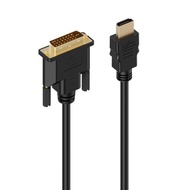 WLLWขายHDMIไปยังDVI-D Adapterสายวิดีโอ-HDMIตัวผู้ไปเป็นDVIชายHDMIไปยังDVIสาย