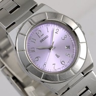 SEIKO LUKIA SSVK017 女性用腕時計 クォーツ パープル 箱・説明書付き 7N82-0620 ベルトサイズ15.5cm 手錶 古董錶