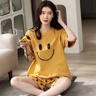 Summer Pajamas Women Korean Version Pajamas Women Short-Sleeved Shorts Pajamas Women Summer Pajamas 