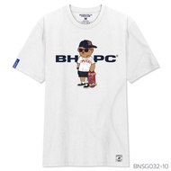 Beverly Hills Polo Skateboarding Bear Printed Fashionable Loose Men's Street Wear Short Sleeve T-shi