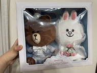 Line Friends 結婚公仔 日本東京限定（已絕版）