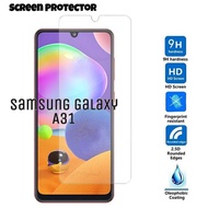 Tempered Glass Samsung A31 Clear Screen Protector Handphone