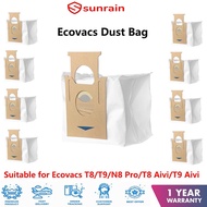 Ecovacs Dust Bag Accessories Suitable for Ecovacs Deebot T8/T9/N8 Pro/T8 Aivi/T9 Aivi Replacement Parts