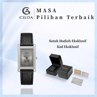 CILOA jam tangan lelaki original 100% silver watch couple cr2032 battery Minimalist 510