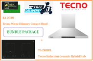 TECNO HOOD AND HOB BUNDLE PACKAGE FOR ( KA 2038 &amp; TG 283HB ) / FREE EXPRESS DELIVERY
