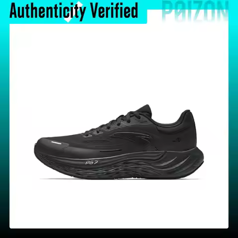 Anta Travel PG7 Fabric Low top PG7 Casual City Commuting Running Shoes Men's Basic Black 112515509-6