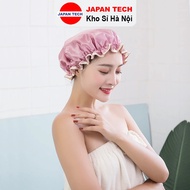 PEVA E3 Japan Tech 2-Layer Waterproof Shower Cap - Head Cap, Anti-Dust Hair Cap