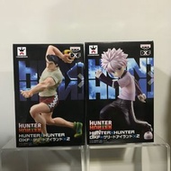 <二手> Hunter x Hunter 全職獵人 DXF 貪婪之島 Vol.2 基路亞 + 排球佬 Killua Lazer Bandai Banpresto 黑盒