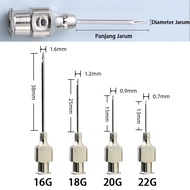 24pcs Needle Jarum Hewan Suntik | Needle 16G 18G 20G 22G