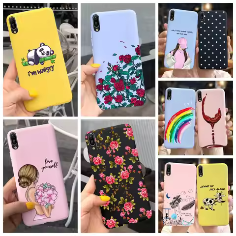 Huawei Y6 2019 Case Cover For Huawei Y6 Pro 2019 Phone Cases MRD-LX2 MRD-LX1 MRD-LX3 Soft Cover For 