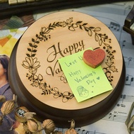 每天都是情人節 - 客製化原木音樂盒/memo夾