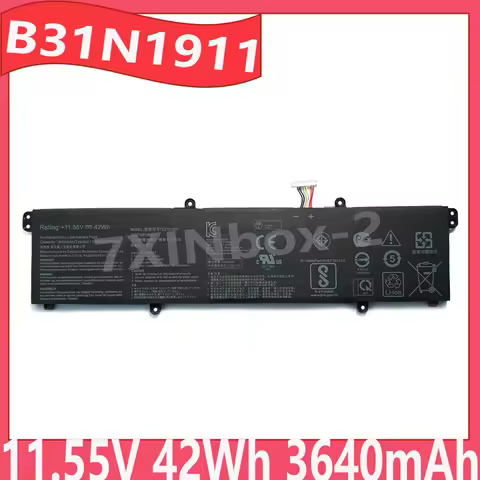 B31N1911 C31N1911 11.55V 42Wh 3640mAh Laptop Battery For ASUS VivoBook Flip 14 TM420IA TP470EA TP470