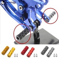 QUENNA 1Pair CNC Motorcycle M6 Racing Gear Shift Lever Peg Brake Pedal Shifter Foot Pegs Motorbike F