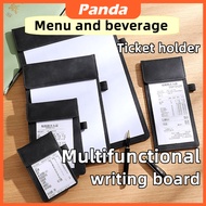 Leather Menu Cash Bill Holder Receipt Holder Bill Holder Restaurant Payment Holder Office Bar Barber