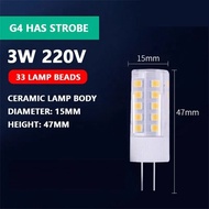 10pcs LED G4 G9 E14 Bulb 3W 5W 7W 9W AC220V Warm White 3000K 6000K Corn Bulb Light