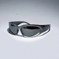 Boysriot - Sunglasses - Glasses - Y2K Silver grey