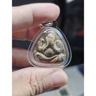 【明苏圣物】Luang Phor Samrit 2508 Phra Pidta彩虹必打佛 挡小人 招财 避险