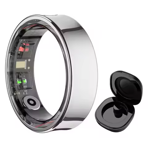 New Smart Ring R09 Health Monitor Multiple Sport Mode Blood Pressure Measurement 5ATM Waterproof Sma